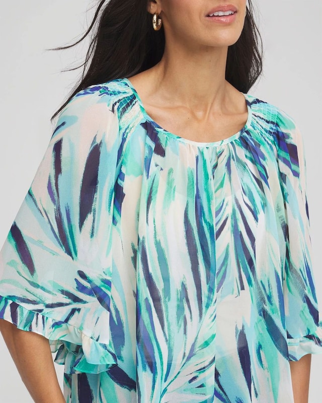 Georgette Batwing Blouse - image 4